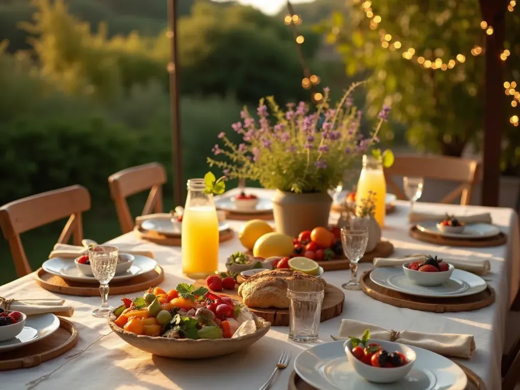 Wakacyjny stół 2025