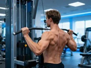 Kobieta wykonuje pajacyki w domowym salonie, prezentując przykładowe ćwiczenie cardio dla początkujących.